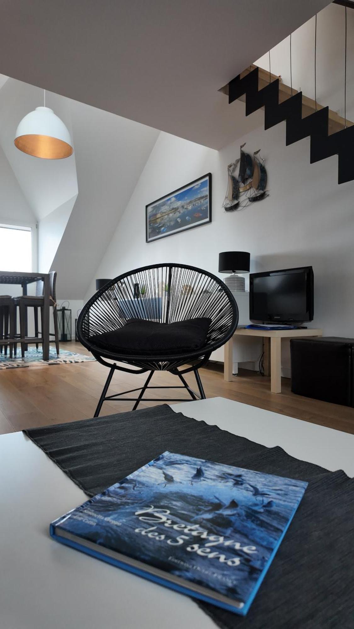 **La Bretonnerie, Bel Appartement De Standing Concarneau Exteriör bild